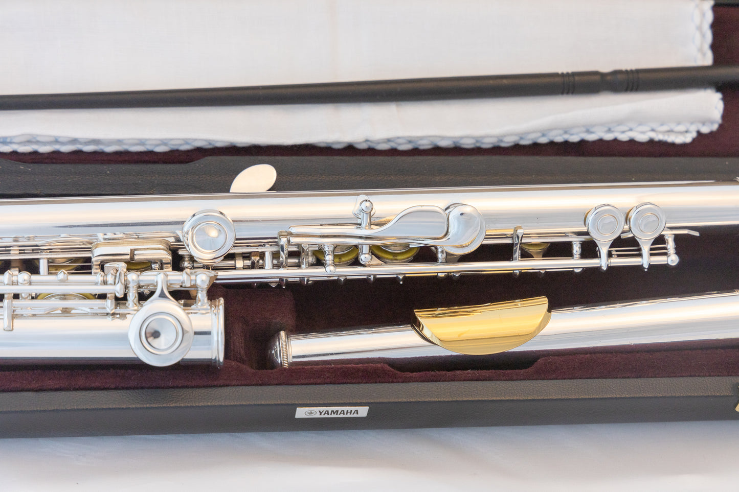 Yamaha YFL-371 Allegro Intermediate Flute *Silver Headjoint *Low-B *Split-E *Made in Japan *Cleaned & Serviced