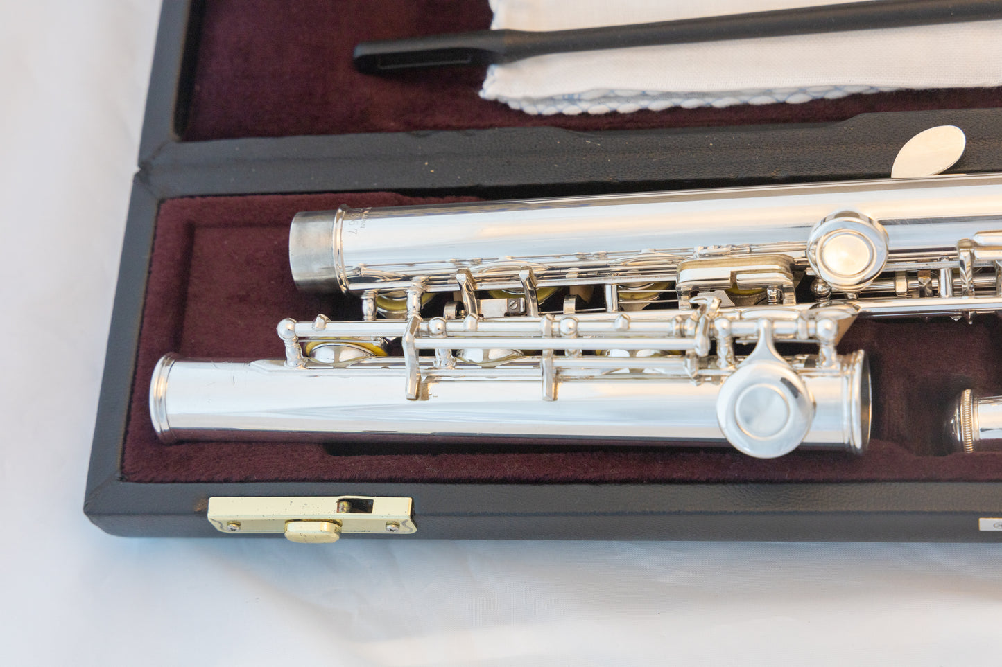 Yamaha YFL-371 Allegro Intermediate Flute *Silver Headjoint *Low-B *Split-E *Made in Japan *Cleaned & Serviced