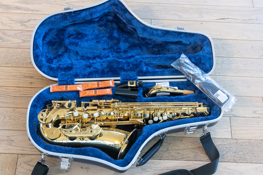 Yamaha YAS-380 Intermediate Alto Saxophone *Made in Japan *Cleaned & Serviced