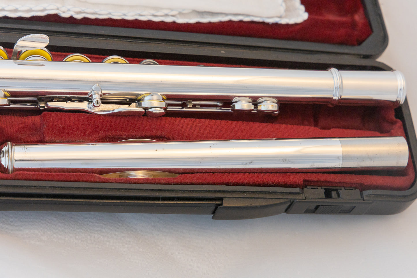 Yamaha YFL-221 Silver-plated Standard Flute *Cleaned & Serviced