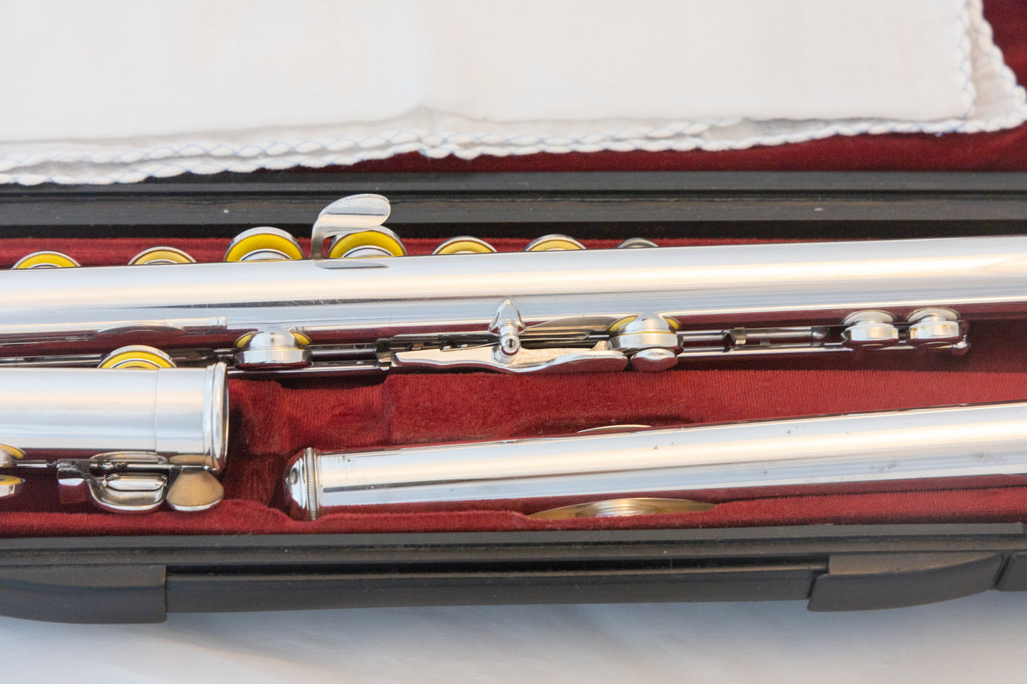 Yamaha YFL-221 Silver-plated Standard Flute *Cleaned & Serviced