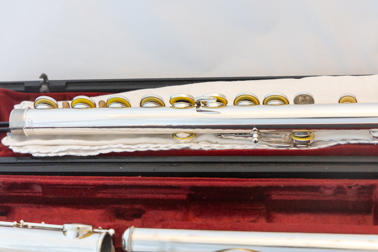 Yamaha YFL-221 Silver-plated Standard Flute *Cleaned & Serviced