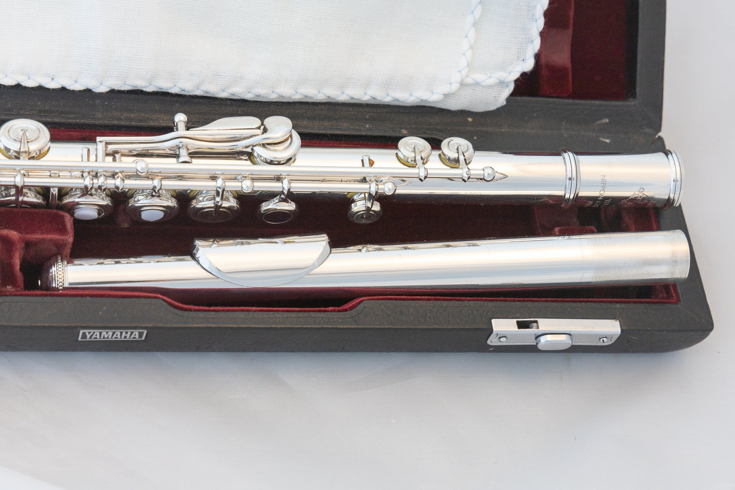 Yamaha YFL-681H Professional Flute *All 925 Silver *Made in Japan *Cleaned & Serviced *New Pads