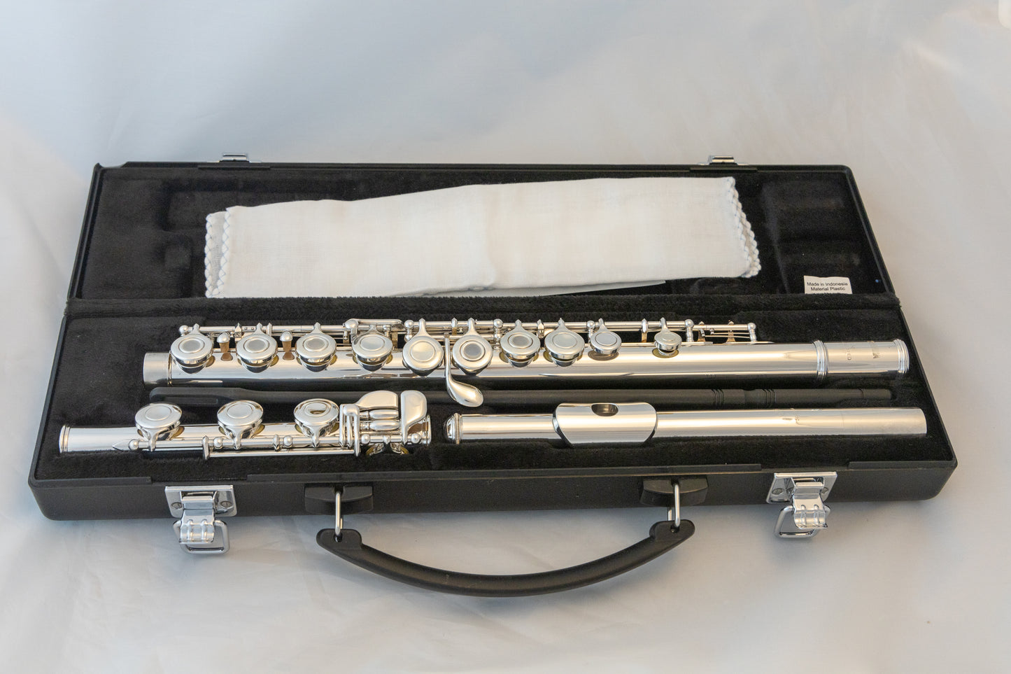 Yamaha YFL-361H Intermediate Flute *Silver Headjoint *Low-B *Cleaned & Serviced *New Pads