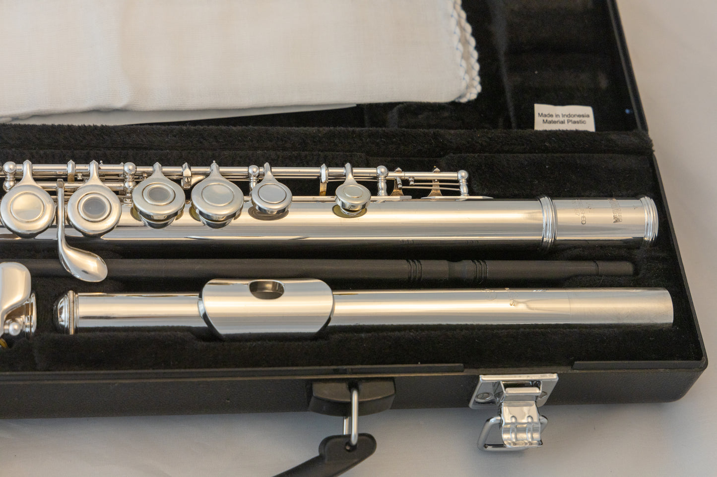 Yamaha YFL-361H Intermediate Flute *Silver Headjoint *Low-B *Cleaned & Serviced *New Pads