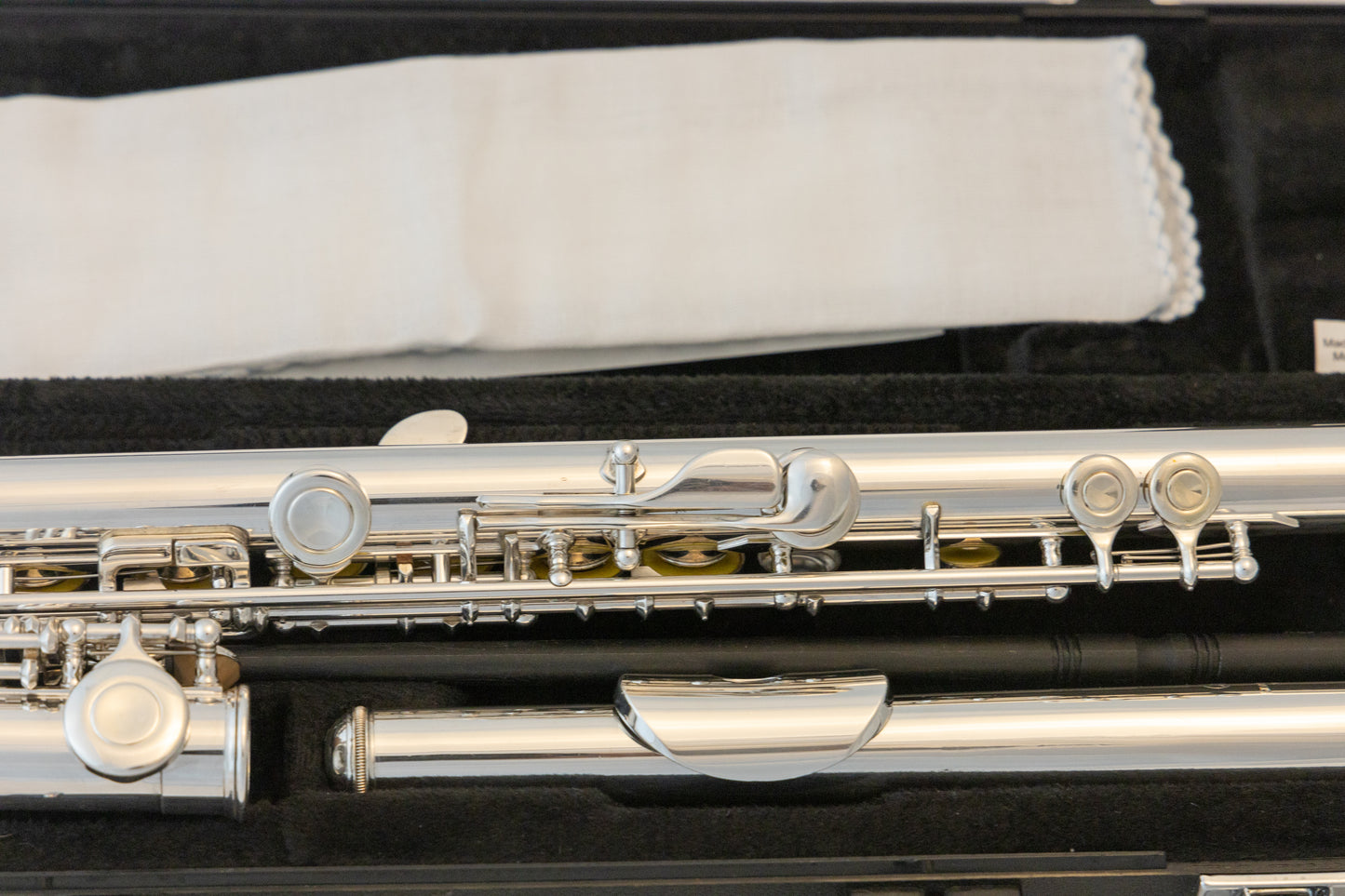 Yamaha YFL-361H Intermediate Flute *Silver Headjoint *Low-B *Cleaned & Serviced *New Pads