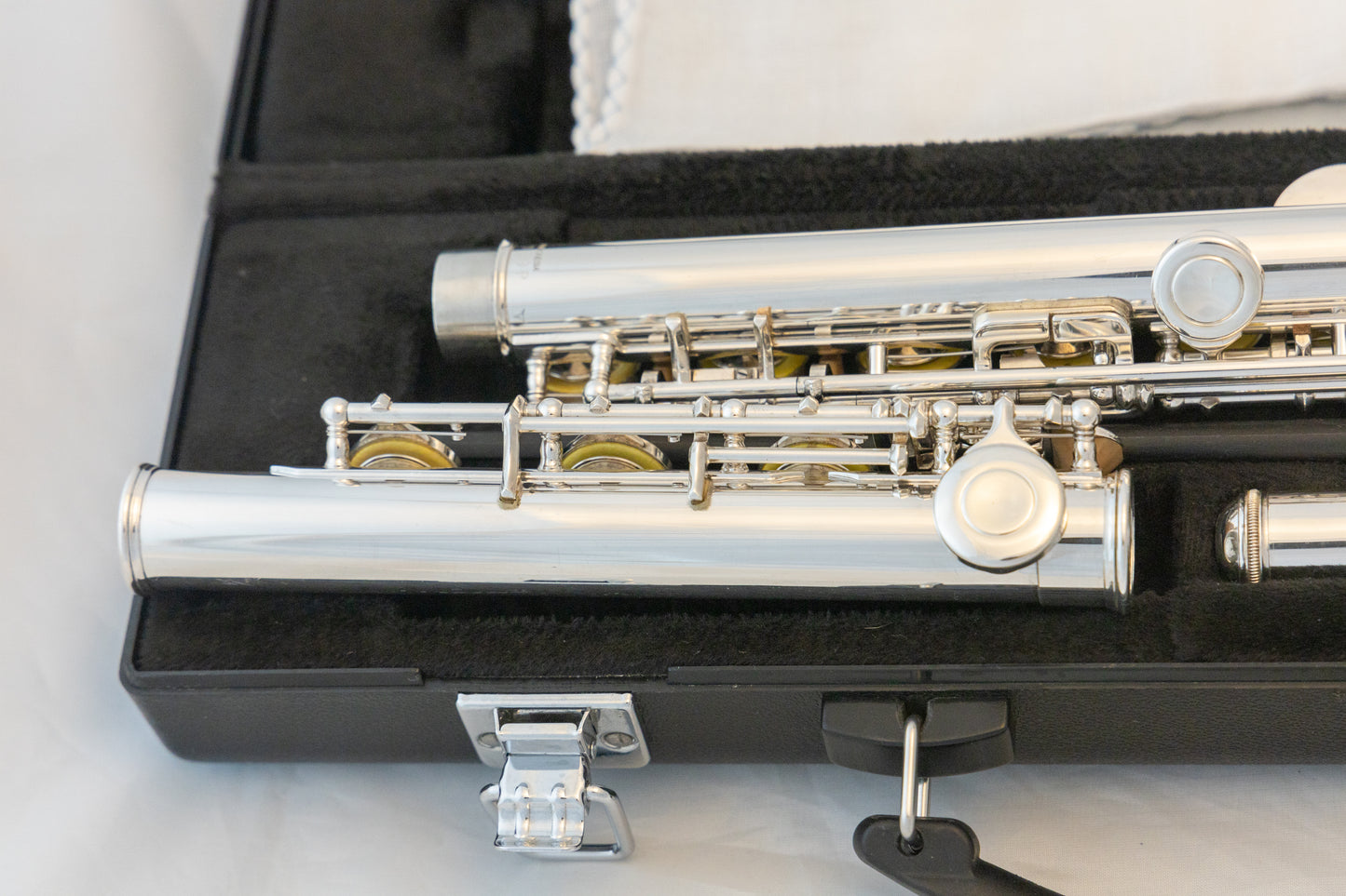 Yamaha YFL-361H Intermediate Flute *Silver Headjoint *Low-B *Cleaned & Serviced *New Pads