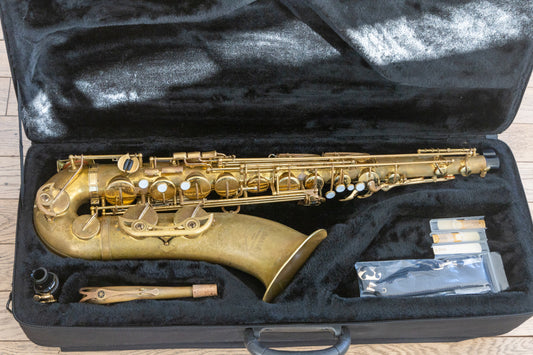 Yamaha YTS-52 Unlacquered Intermediate Tenor Saxophone *Made in Japan *Cleaned & Serviced