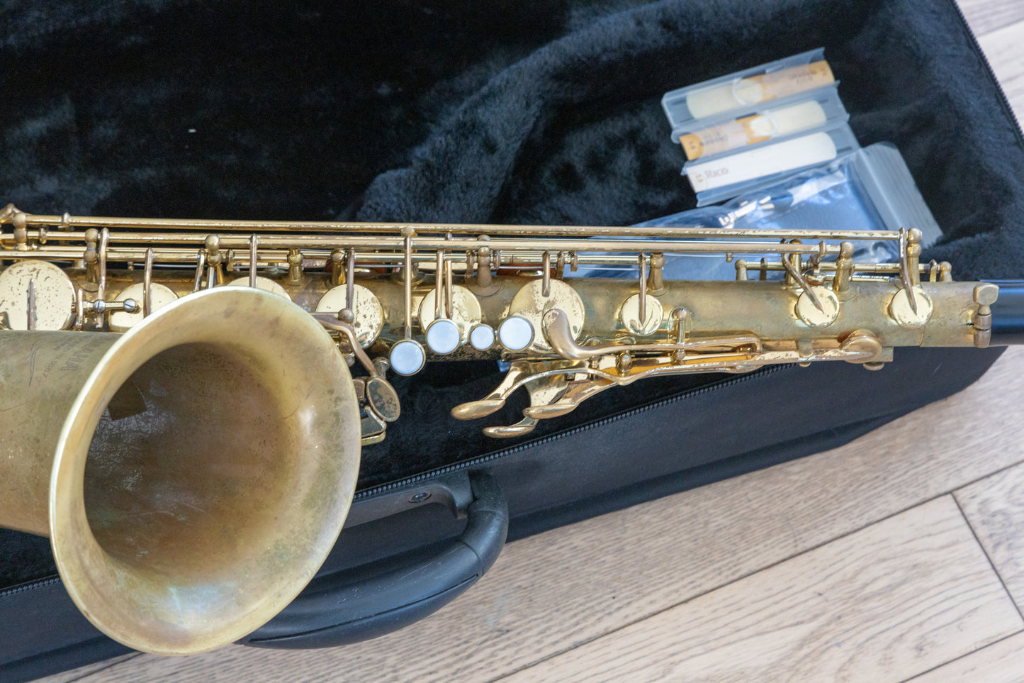 Yamaha YTS-52 Unlacquered Intermediate Tenor Saxophone *Made in Japan *Cleaned & Serviced