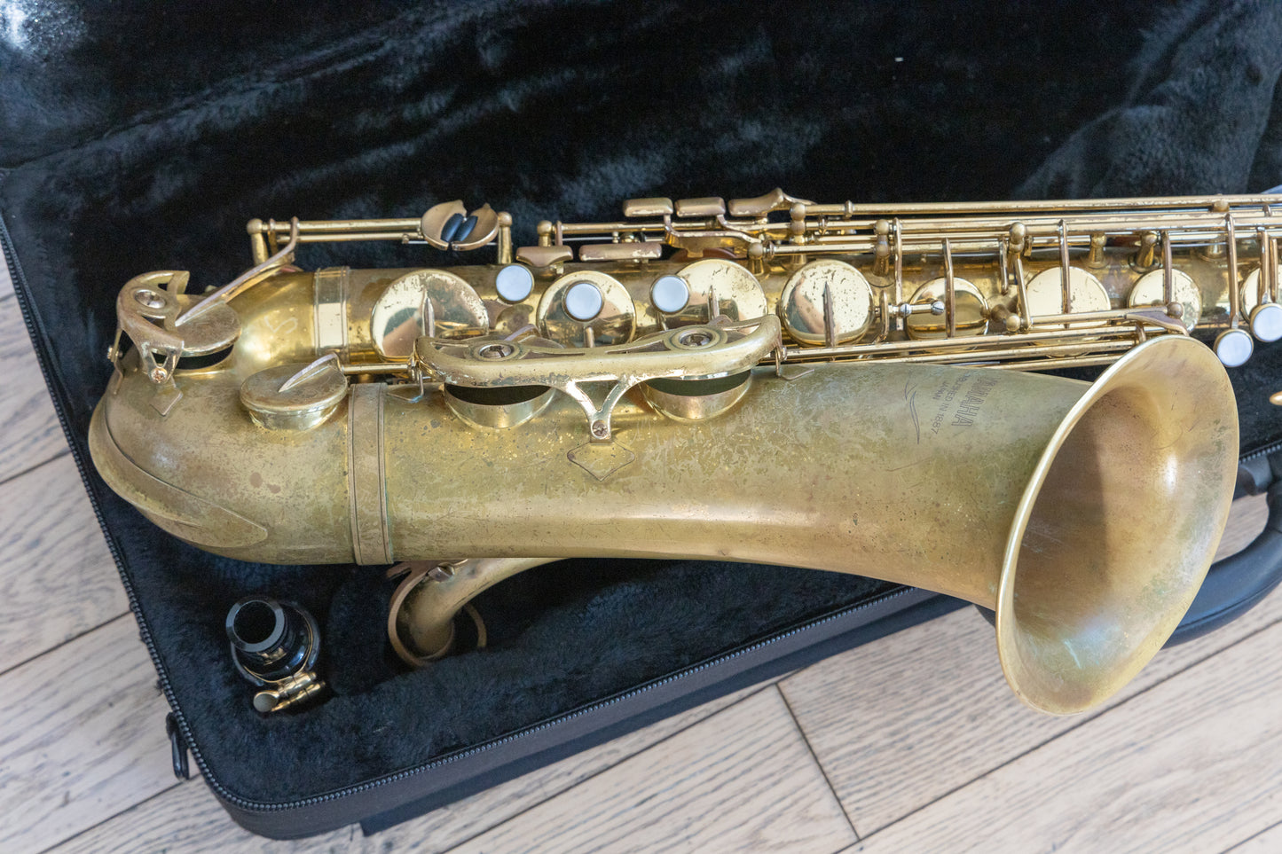 Yamaha YTS-52 Unlacquered Intermediate Tenor Saxophone *Made in Japan *Cleaned & Serviced