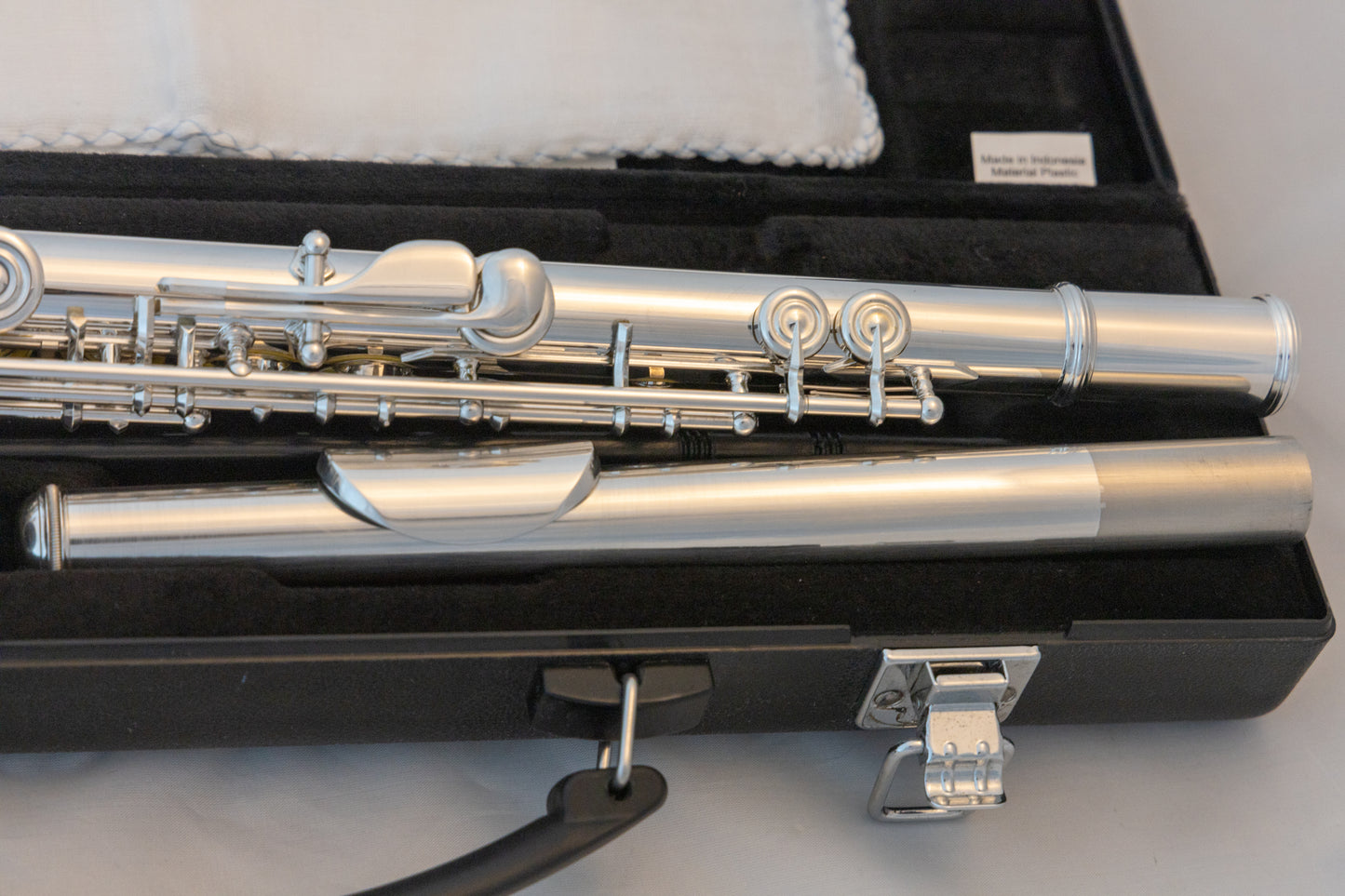 Yamaha YFL-262 Silver-plated Open-hole Intermediate Flute *Cleaned & Serviced *New Pads