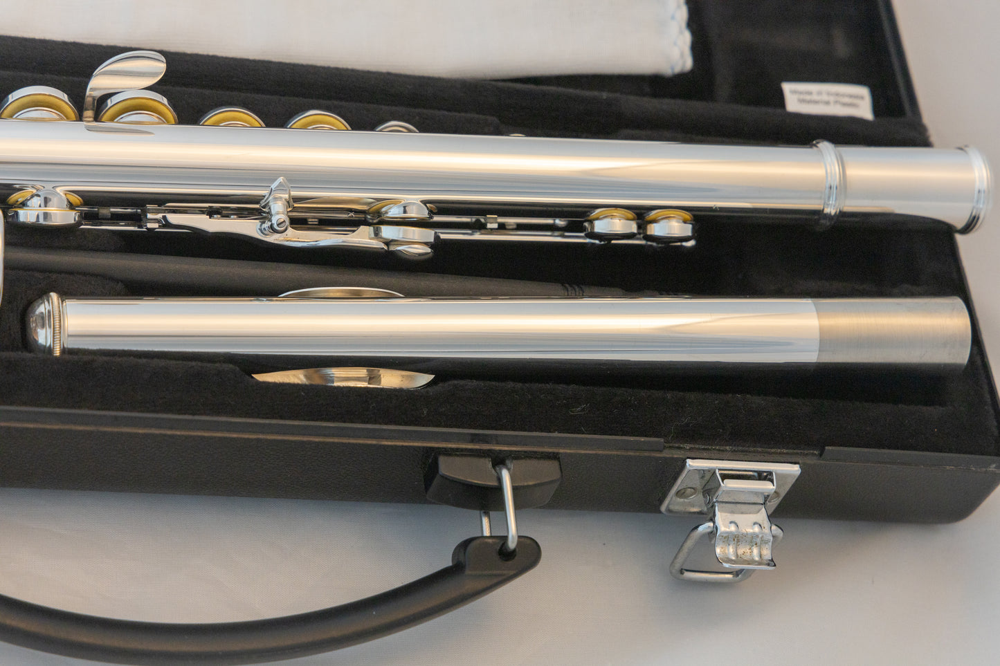 Yamaha YFL-222 Standard Silver-plated Flute *Cleaned & Serviced *Ready to play *Mint