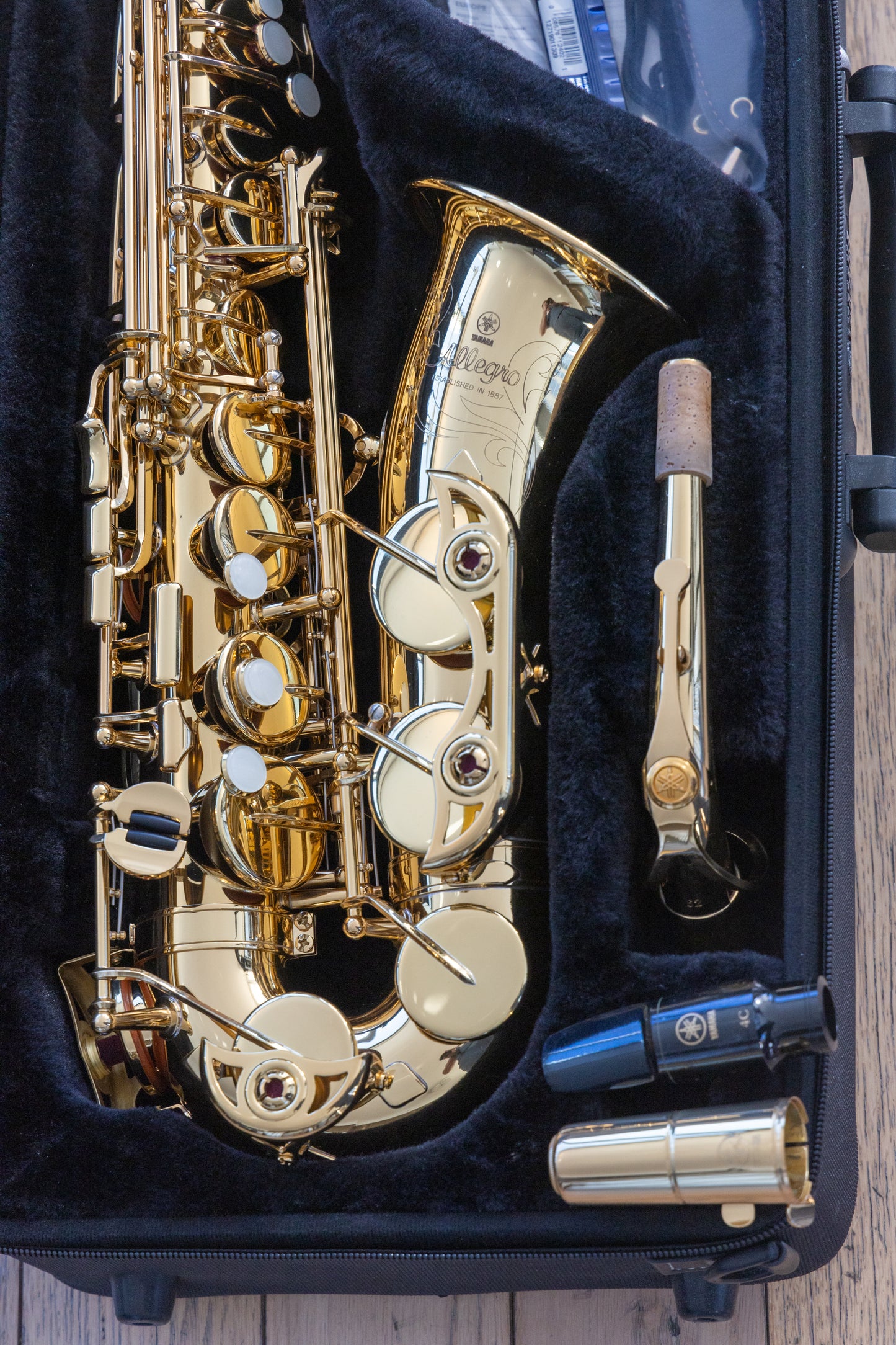 Yamaha YAS-580AL Allegro Intermediate Professional Alto Saxophone *Cleaned & Serviced *Ready to Play *Mint