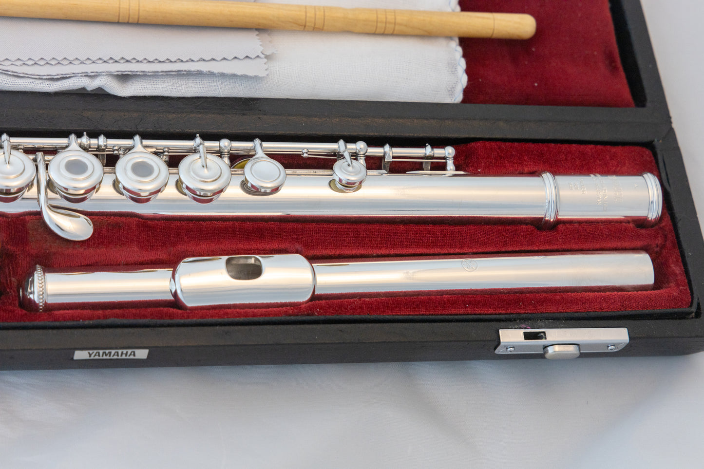 Yamaha YFL-581H (now 687H) Professional Flute All Silver Open-hole *Made in Japan *Overhauled *New Pads