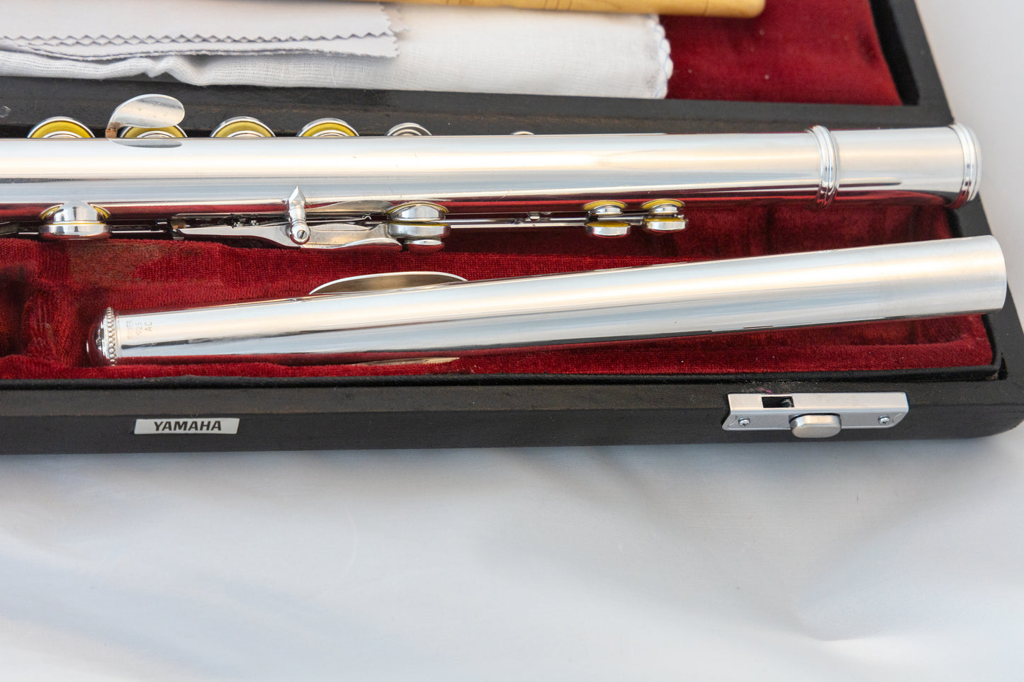 Yamaha YFL-581H (now 687H) Professional Flute All Silver Open-hole *Made in Japan *Overhauled *New Pads