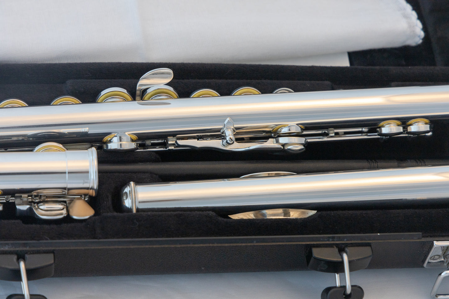Yamaha YFL-262 Silver-plated Open-hole Intermediate Flute *Cleaned & Serviced *Read to play