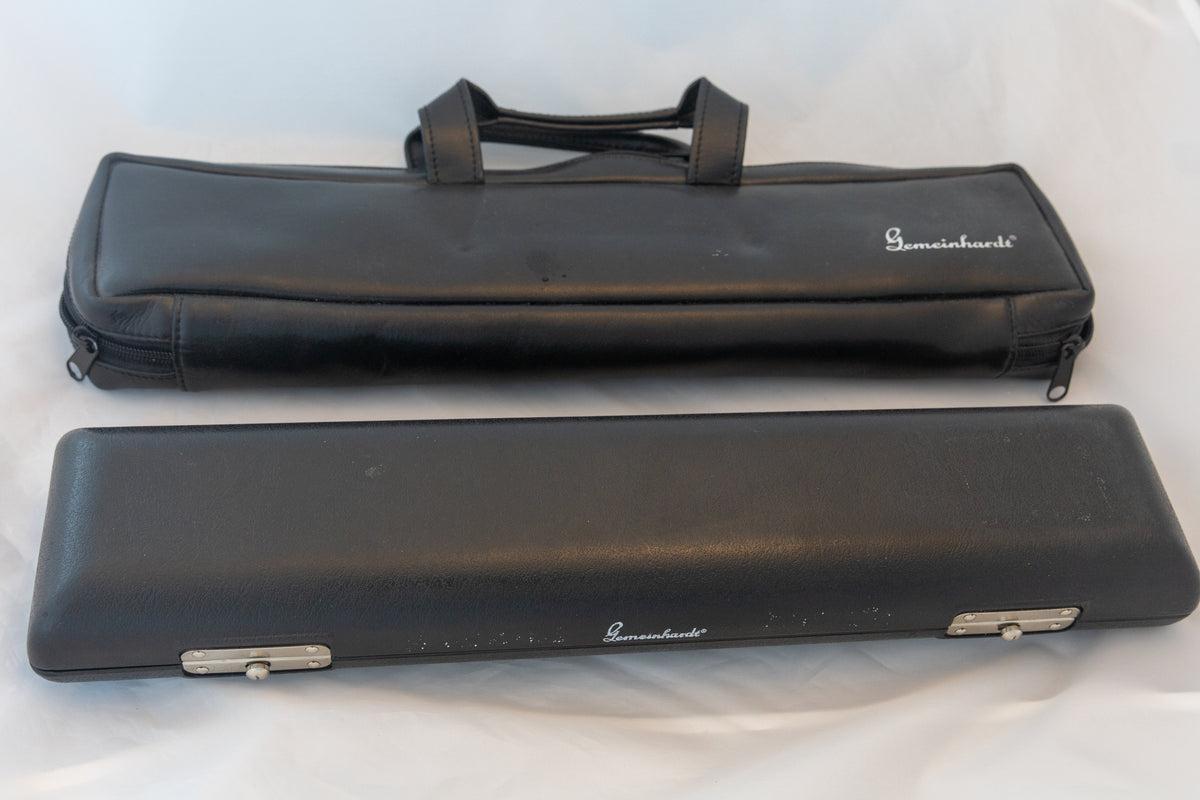 Gemeinhardt 3SB Intermediate Flute *All Solid Silver *B-foot *Open-hol ...