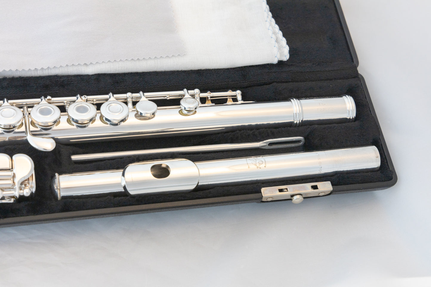Gemeinhardt 3SHB Intermediate Flute Open-hole *Solid Silver Headjoint Low-B Foot *Cleaned & Serviced