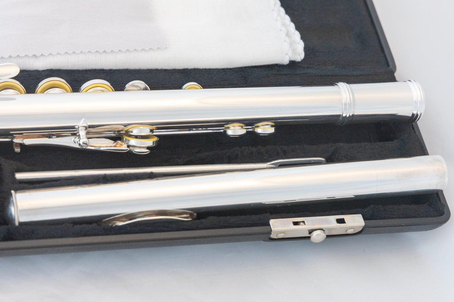 Gemeinhardt 3SHB Intermediate Flute Open-hole *Solid Silver Headjoint Low-B Foot *Cleaned & Serviced
