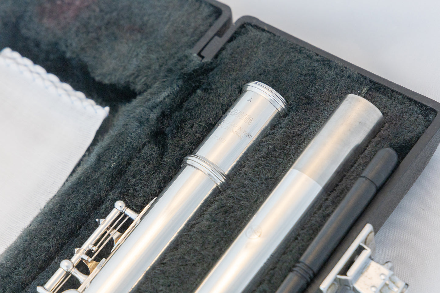 Yamaha YFL-225S II Silver-plated Student Flute *Made in Japan *Overhauled New Pads