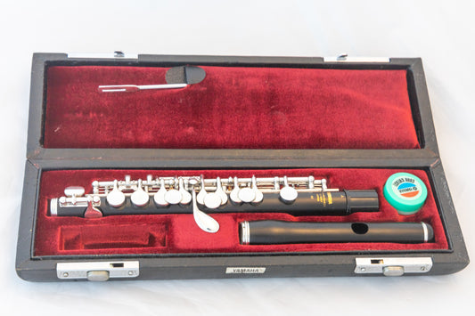 Yamaha YPC-62 Professional Piccolo Grenadilla Wood *Made in Japan *Cleaned & Serviced
