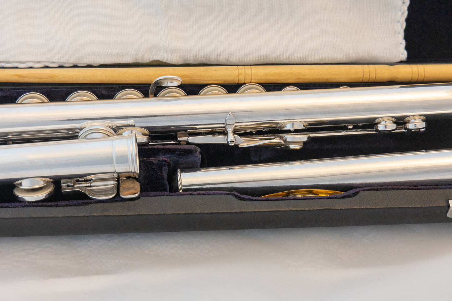 Gemeinhardt KG Special Professional Flute *All Solid Silver *Open-hole *B-Foot *New Pads