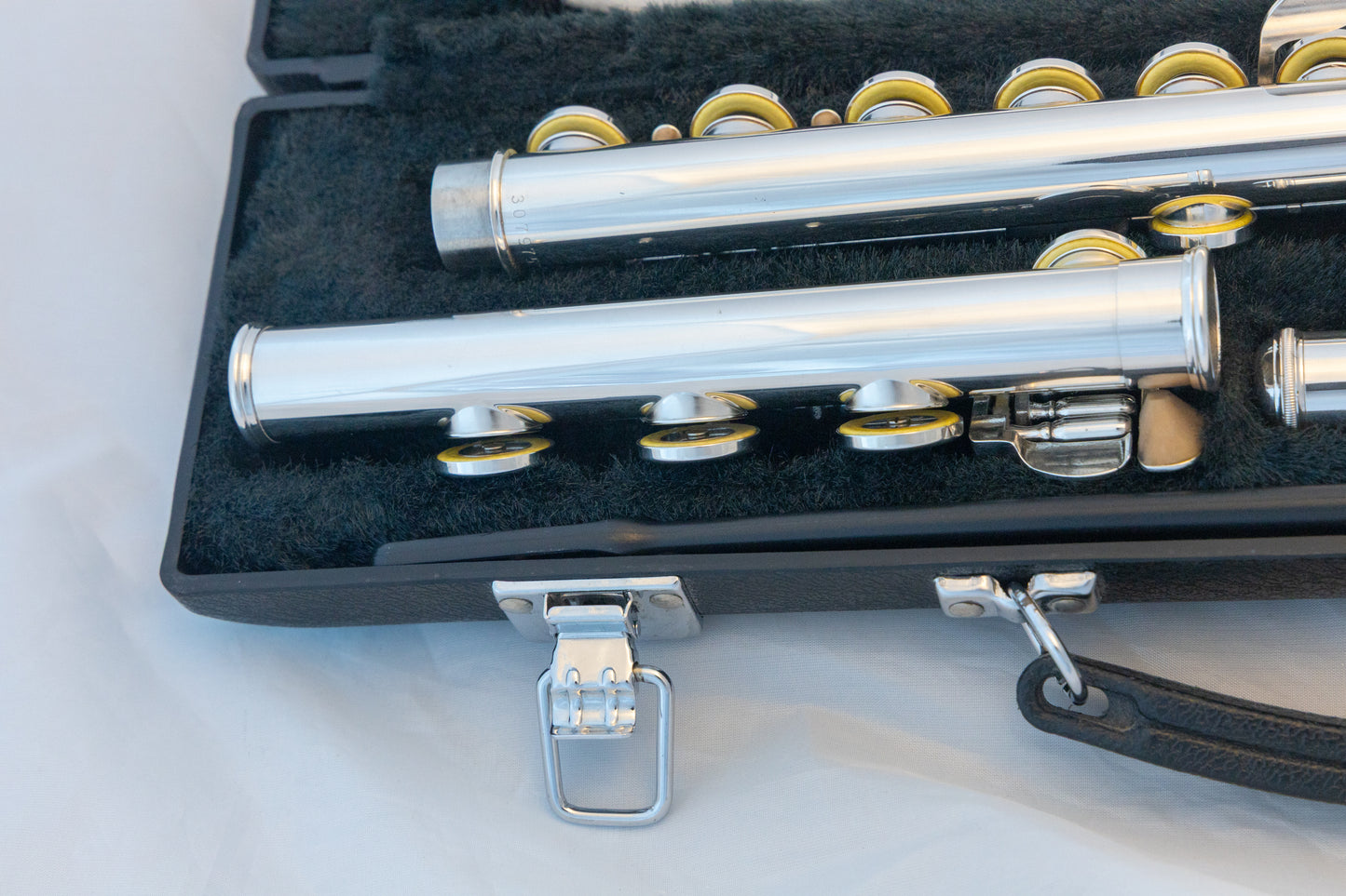 Yamaha YFL-385 II Intermediate Flute *Solid Silver Headjoint *Low-B *Japan Made *Cleaned & Serviced