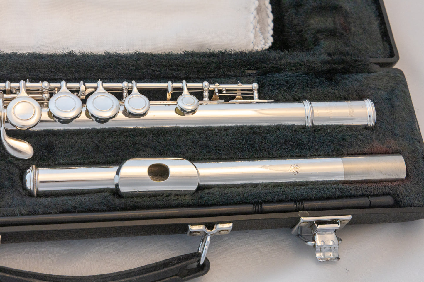Yamaha YFL-221 Silver-plated Standard Flute *Made in Japan *Cleaned & Serviced