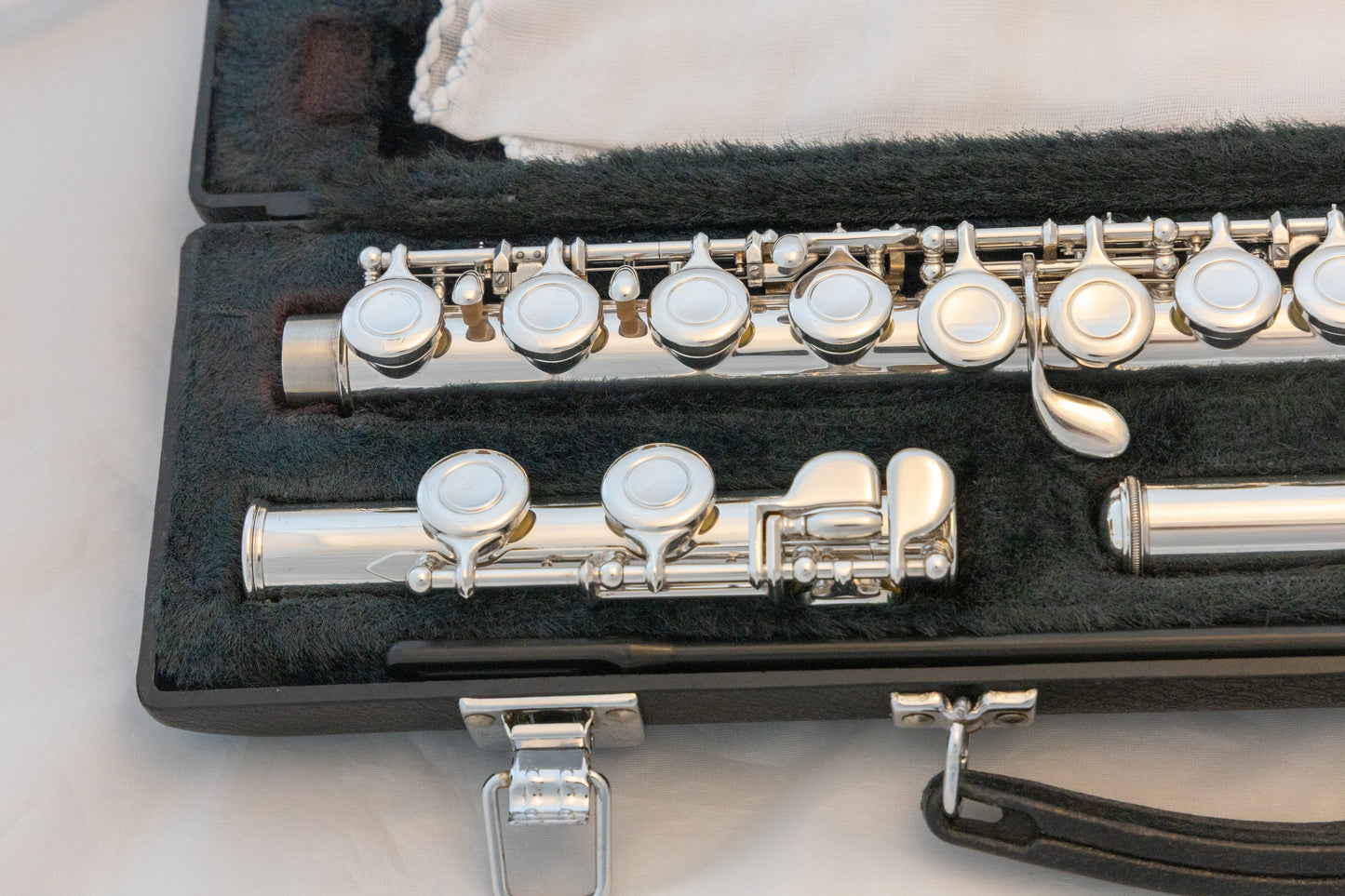 Yamaha YFL-221 Silver-plated Standard Flute *Made in Japan *Cleaned & Serviced