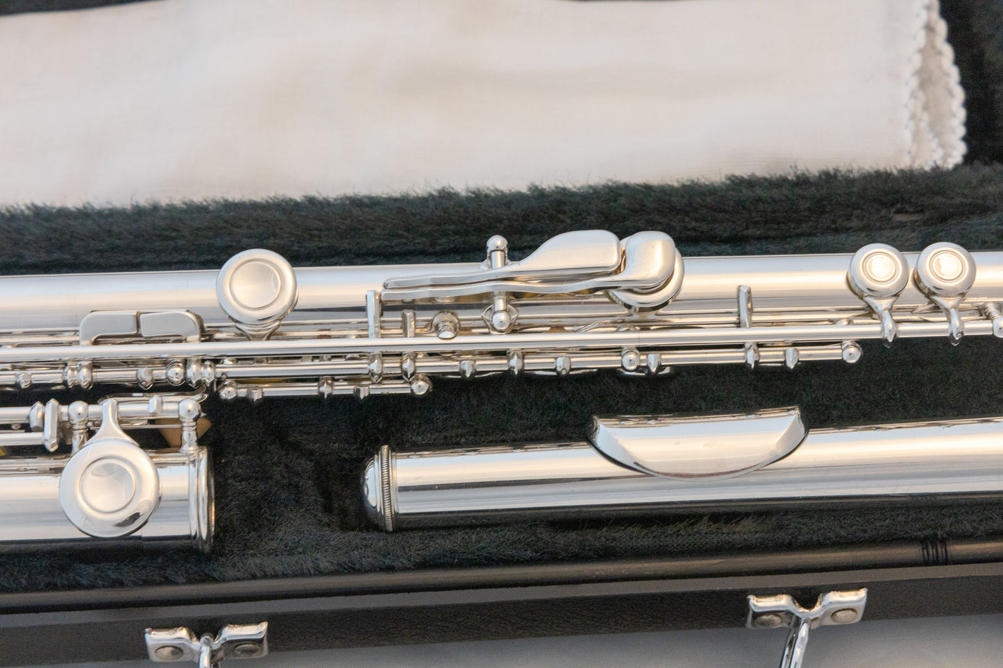 Yamaha YFL-221 Silver-plated Standard Flute *Made in Japan *Cleaned & Serviced