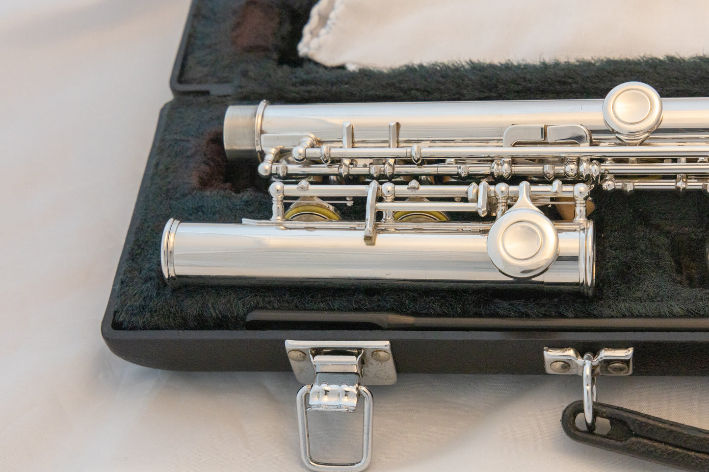 Yamaha YFL-221 Silver-plated Standard Flute *Made in Japan *Cleaned & Serviced