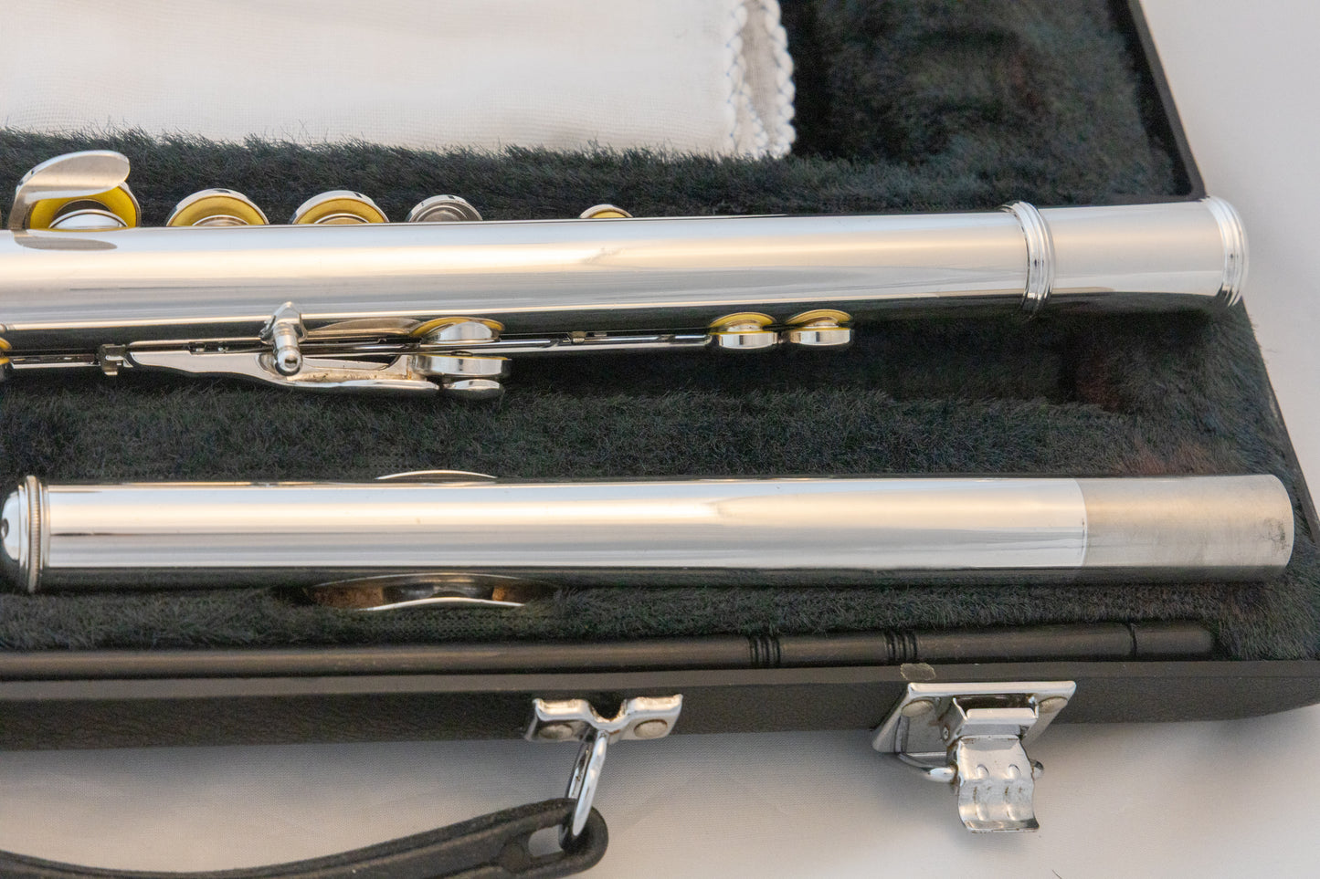 Yamaha YFL-221 Silver-plated Standard Flute *Made in Japan *Cleaned & Serviced