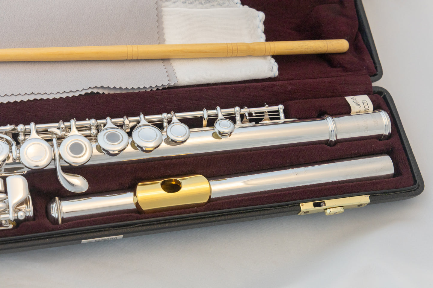 Yamaha YFL-471 Allegro All Silver Intermediate Flute *Made in Japan *Low-B *Split-E *Overhauled *New Pads