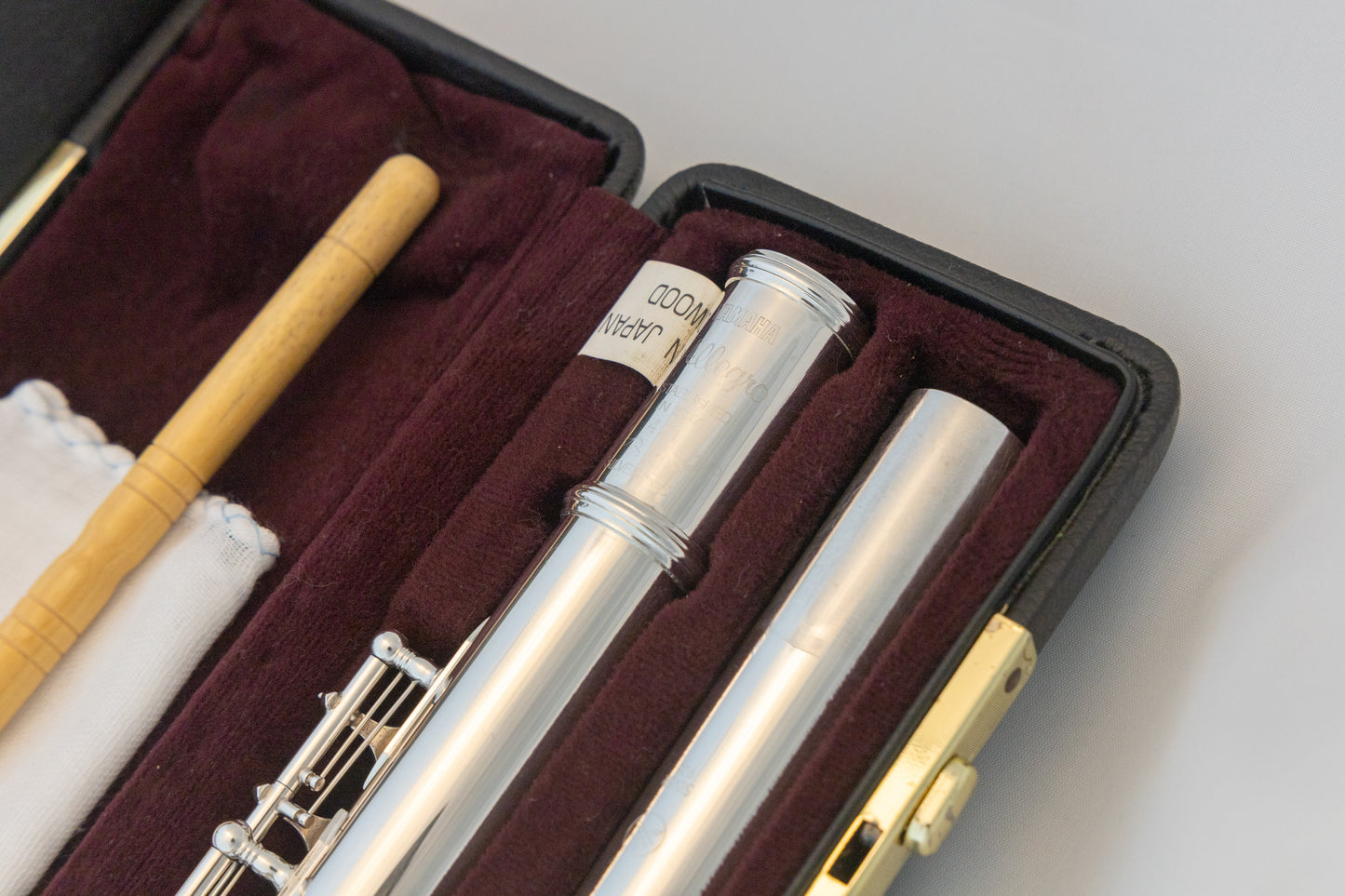 Yamaha YFL-471 Allegro All Silver Intermediate Flute *Made in Japan *Low-B *Split-E *Overhauled *New Pads