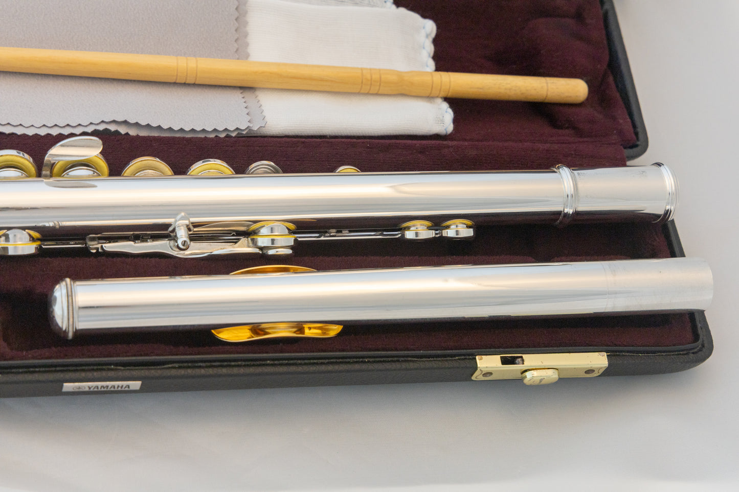 Yamaha YFL-471 Allegro All Silver Intermediate Flute *Made in Japan *Low-B *Split-E *Overhauled *New Pads
