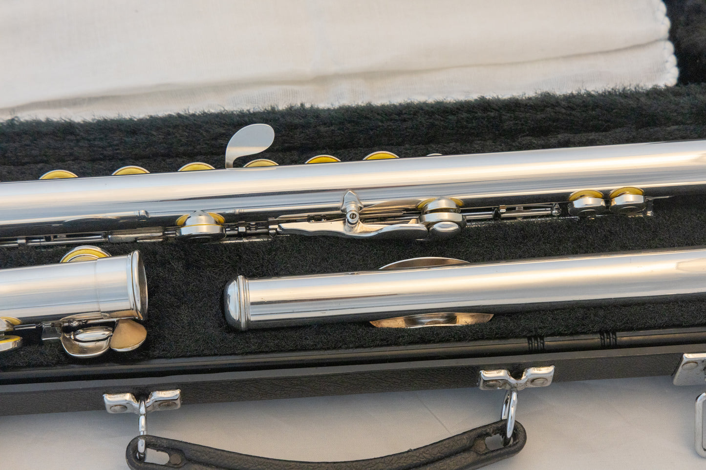 Yamaha YFL-285S II Open-Hole Intermediate Flute *Made in Japan *Overhauled New Pads