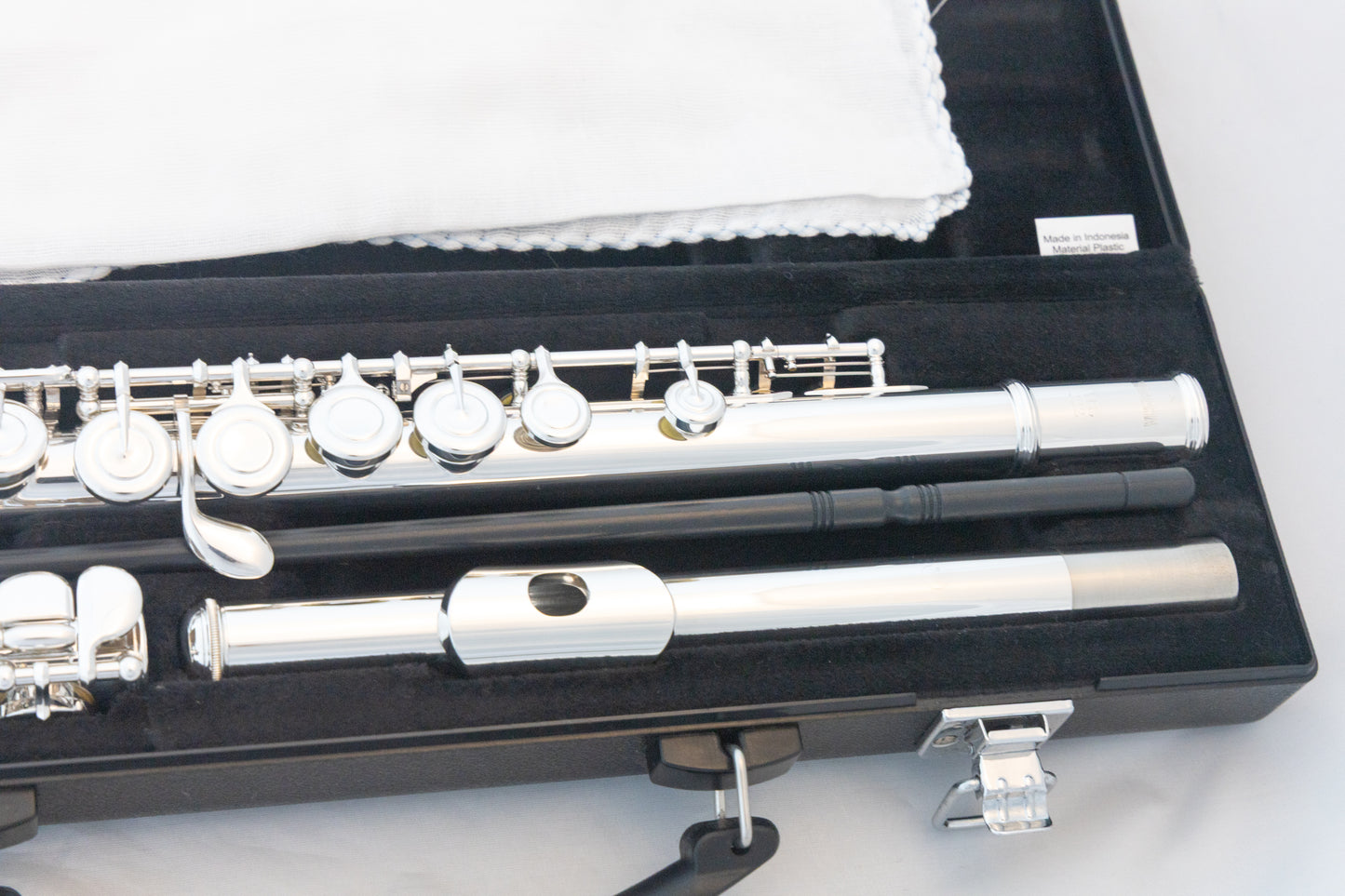 Yamaha YFL-222 Standard Silver-plated Flute *Cleaned & Serviced *Ready to play *Mint