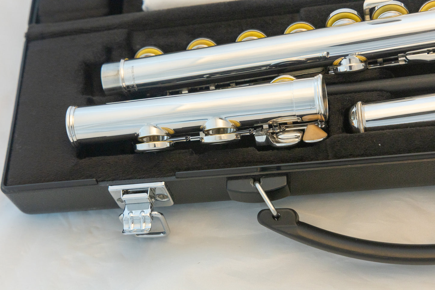 Yamaha YFL-222 Standard Silver-plated Flute *Cleaned & Serviced *Ready to play *Mint