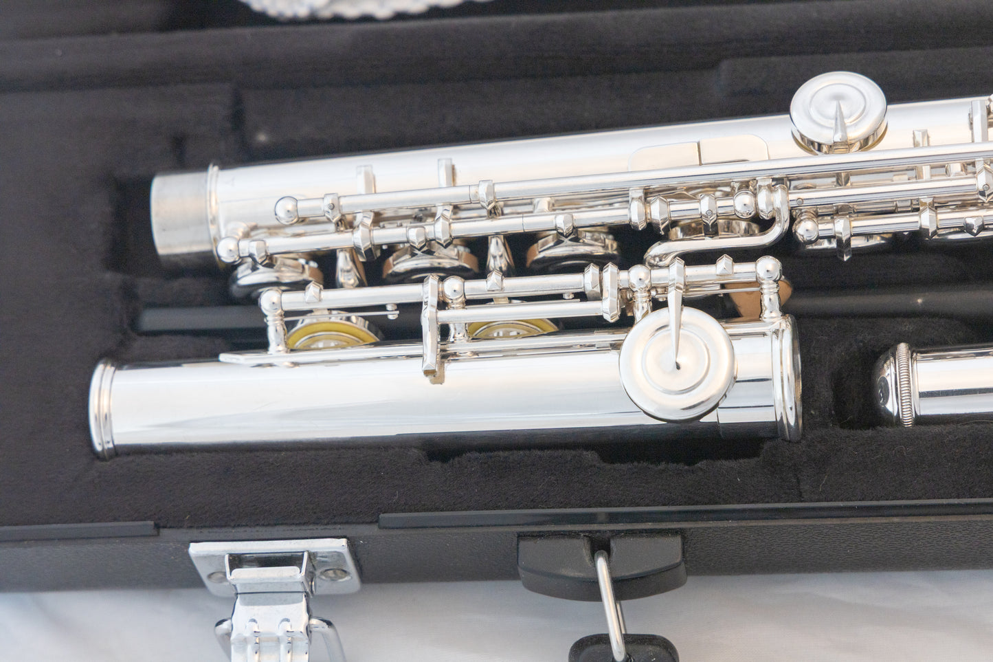 Yamaha YFL-222 Standard Silver-plated Flute *Cleaned & Serviced *Ready to play