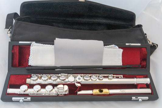 Gemeinhardt Artisan 31OSHB Intermediate Flute Solid Silver Headjoint, Low-B Foot, Offset-G *Cleaned & Serviced