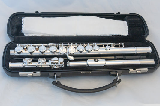 Yamaha YFL-200AD II Advantage Student Flute *Cleaned & Serviced *Ready to play