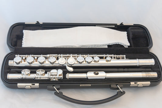 Yamaha YFL-200AD II Advantage Student Flute *Cleaned & Serviced *Ready to play
