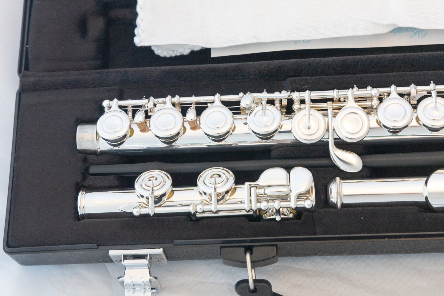 Yamaha YFL-222 Standard Silver-plated Flute *Cleaned & Serviced *Ready to play