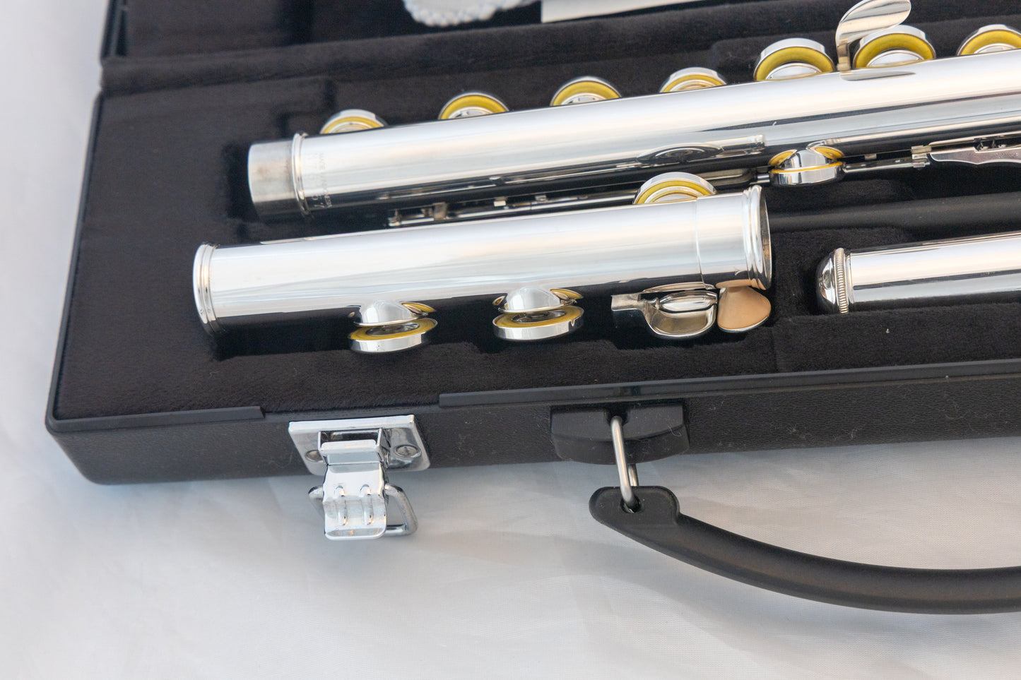 Yamaha YFL-222 Standard Silver-plated Flute *Cleaned & Serviced *Ready to play