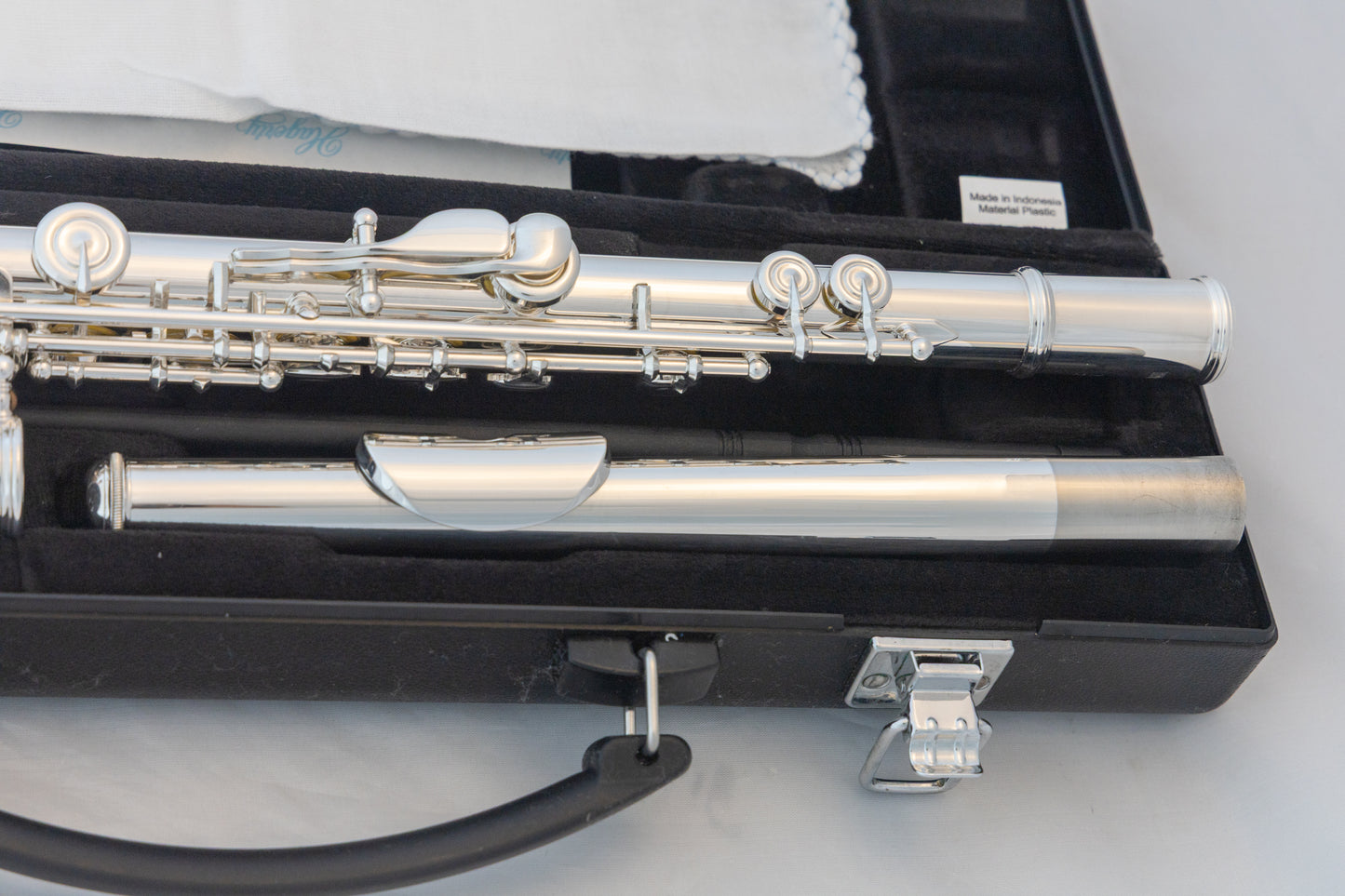 Yamaha YFL-222 Standard Silver-plated Flute *Cleaned & Serviced *Ready to play