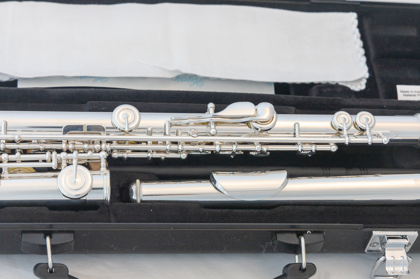 Yamaha YFL-222 Standard Silver-plated Flute *Cleaned & Serviced *Ready to play