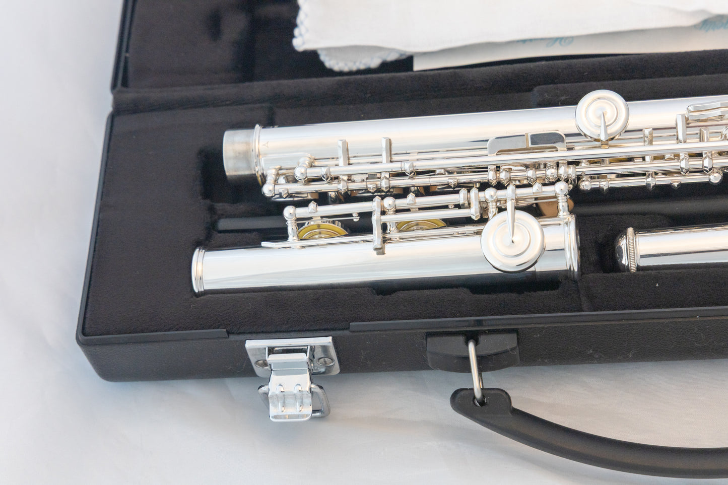 Yamaha YFL-222 Standard Silver-plated Flute *Cleaned & Serviced *Ready to play