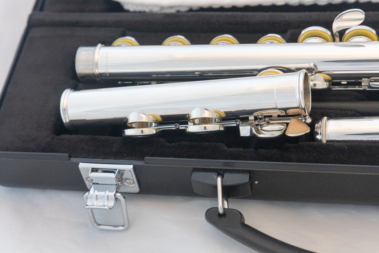 Yamaha YFL-222 Standard Silver-plated Flute *Cleaned & Serviced *Ready to play