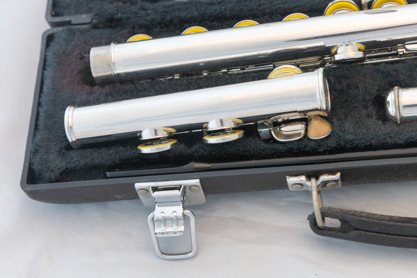 Yamaha YFL-221 Silver-plated Standard Flute *Overhauled *New Pads