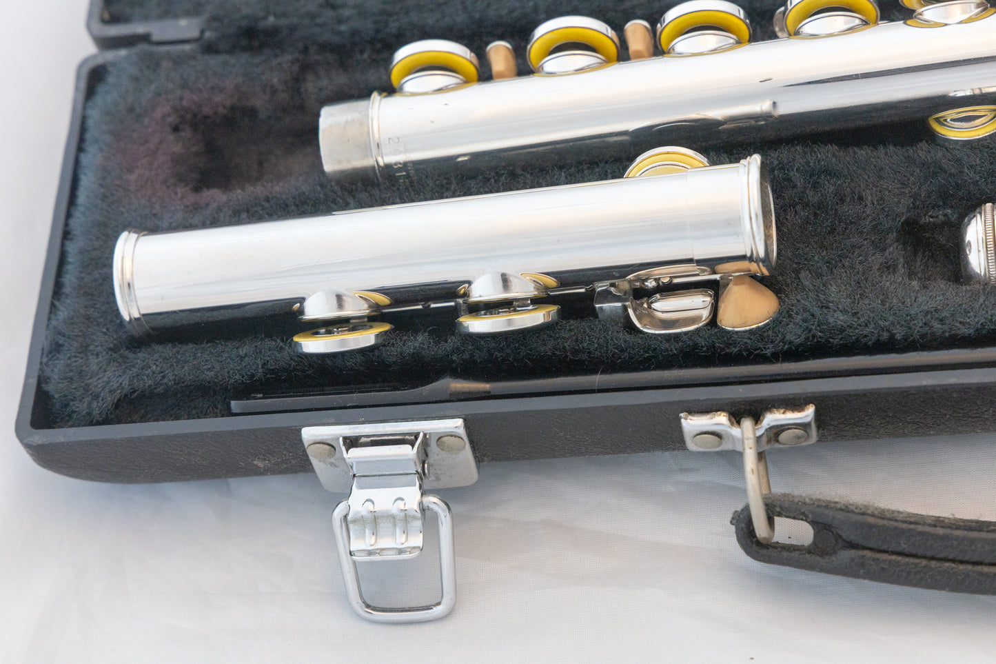 Yamaha YFL-221 Silver-plated Standard Flute *Overhauled *New Pads